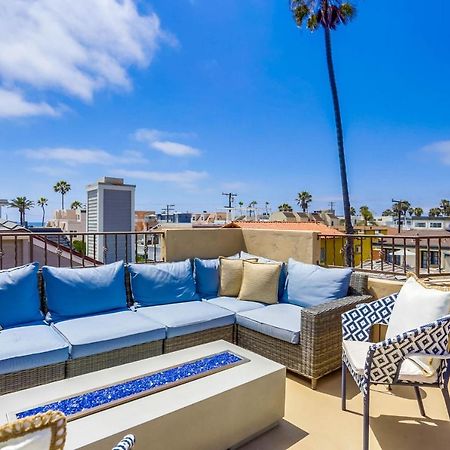 Stunning Ocean View Home W Rooftop Terrace, Firepit, Fast Wifi, Ac & Parking! San Diego Extérieur photo