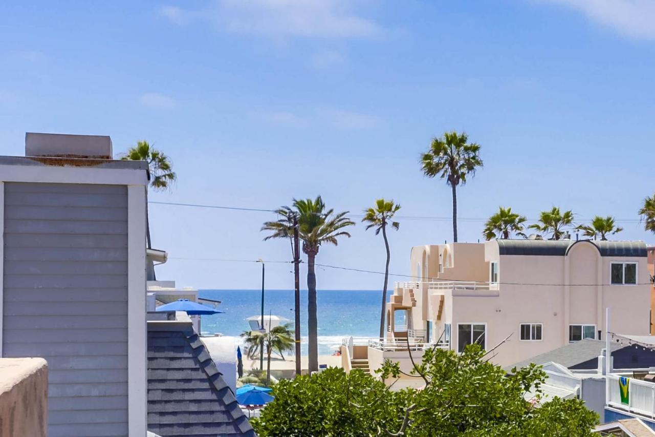 Stunning Ocean View Home W Rooftop Terrace, Firepit, Fast Wifi, Ac & Parking! San Diego Extérieur photo