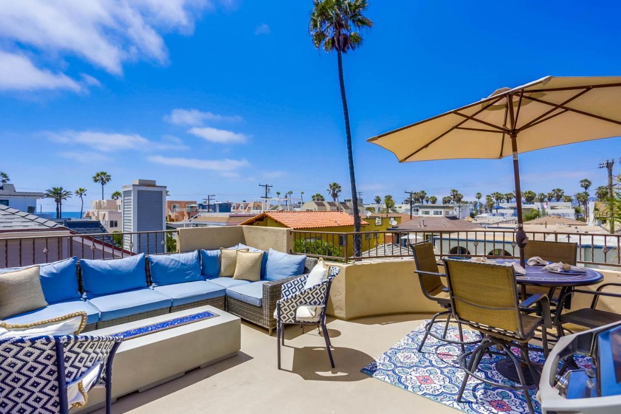 Stunning Ocean View Home W Rooftop Terrace, Firepit, Fast Wifi, Ac & Parking! San Diego Extérieur photo