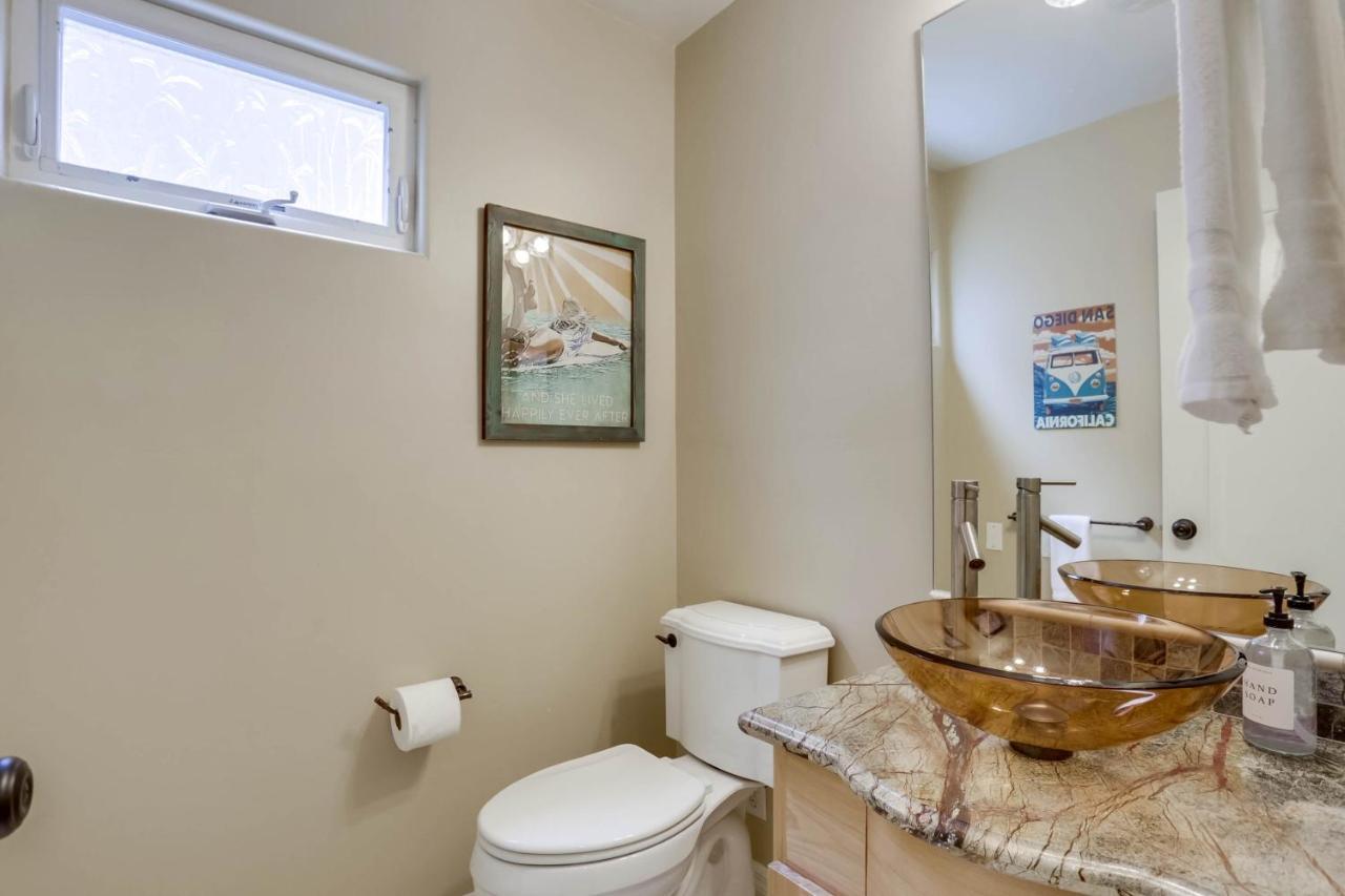 Stunning Ocean View Home W Rooftop Terrace, Firepit, Fast Wifi, Ac & Parking! San Diego Extérieur photo