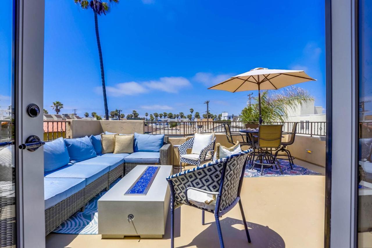 Stunning Ocean View Home W Rooftop Terrace, Firepit, Fast Wifi, Ac & Parking! San Diego Extérieur photo